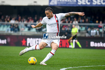 2024-03-17 - Milan's Noah Okafor in action - HELLAS VERONA FC VS AC MILAN - ITALIAN SERIE A - SOCCER