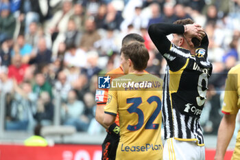 2024-03-17 - Dusan Vlahovic (Juventus FC) disappointed - JUVENTUS FC VS GENOA CFC - ITALIAN SERIE A - SOCCER