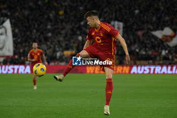 2024-03-17 - Stephan El Shaarawy (AS Roma);  during the Italian Football Championship League A 2023/2024 match between AS Roma vs US Sassuolo at the Olimpic Stadium in Rome on 17 March  2024. - AS ROMA VS US SASSUOLO - ITALIAN SERIE A - SOCCER