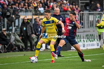 2024-04-01 - Stefan Mitrovic of Hellas Verona FC - CAGLIARI CALCIO VS HELLAS VERONA FC - ITALIAN SERIE A - SOCCER