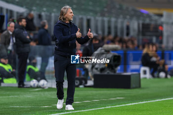 2024-04-01 - Davide Nicola Head Coach of Empoli FC gestures during Serie A 2023/24 football match between FC Internazionale and Empoli FC at Giuseppe Meazza Stadium, Milan, Italy on April 01, 2024 - INTER - FC INTERNAZIONALE VS EMPOLI FC - ITALIAN SERIE A - SOCCER