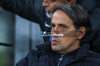 2024-04-01 - Simone Inzaghi Head Coach of FC Internazionale looks on during Serie A 2023/24 football match between FC Internazionale and Empoli FC at Giuseppe Meazza Stadium, Milan, Italy on April 01, 2024 - INTER - FC INTERNAZIONALE VS EMPOLI FC - ITALIAN SERIE A - SOCCER