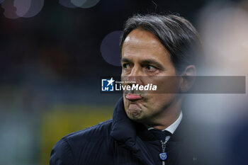 2024-04-01 - Simone Inzaghi Head Coach of FC Internazionale reacts during Serie A 2023/24 football match between FC Internazionale and Empoli FC at Giuseppe Meazza Stadium, Milan, Italy on April 01, 2024 - INTER - FC INTERNAZIONALE VS EMPOLI FC - ITALIAN SERIE A - SOCCER