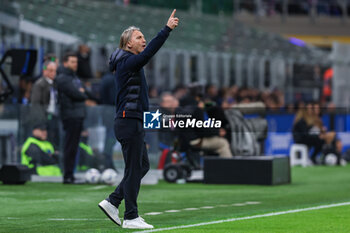 2024-04-01 - Davide Nicola Head Coach of Empoli FC gestures during Serie A 2023/24 football match between FC Internazionale and Empoli FC at Giuseppe Meazza Stadium, Milan, Italy on April 01, 2024 - INTER - FC INTERNAZIONALE VS EMPOLI FC - ITALIAN SERIE A - SOCCER