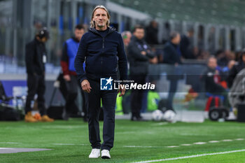 2024-04-01 - Davide Nicola Head Coach of Empoli FC looks on during Serie A 2023/24 football match between FC Internazionale and Empoli FC at Giuseppe Meazza Stadium, Milan, Italy on April 01, 2024 - INTER - FC INTERNAZIONALE VS EMPOLI FC - ITALIAN SERIE A - SOCCER