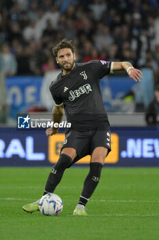 2024-03-30 - Juventus' Manuel Locatelli during the Italian Football Championship League A 2023/2024 match between SS Lazio vs Juventus FC at the Olimpic Stadium in Rome on 30 March 2024. - SS LAZIO VS JUVENTUS FC - ITALIAN SERIE A - SOCCER