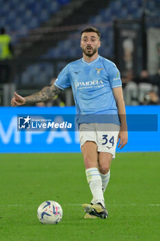 2024-03-30 - Lazio’s Mario Gila during the Italian Football Championship League A 2023/2024 match between SS Lazio vs Juventus FC at the Olimpic Stadium in Rome on 30 March 2024. - SS LAZIO VS JUVENTUS FC - ITALIAN SERIE A - SOCCER