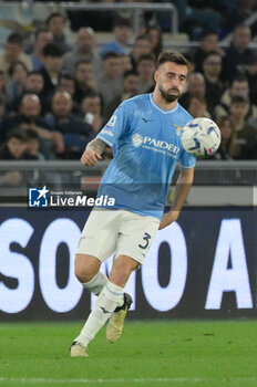 2024-03-30 - Lazio’s Mario Gila during the Italian Football Championship League A 2023/2024 match between SS Lazio vs Juventus FC at the Olimpic Stadium in Rome on 30 March 2024. - SS LAZIO VS JUVENTUS FC - ITALIAN SERIE A - SOCCER