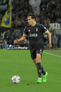 2024-03-30 - Juventus' Federico Chiesa during the Italian Football Championship League A 2023/2024 match between SS Lazio vs Juventus FC at the Olimpic Stadium in Rome on 30 March 2024. - SS LAZIO VS JUVENTUS FC - ITALIAN SERIE A - SOCCER