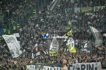 2024-03-30 - Juventus FC supporters during the Italian Football Championship League A 2023/2024 match between SS Lazio vs Juventus FC at the Olimpic Stadium in Rome on 30 March 2024. - SS LAZIO VS JUVENTUS FC - ITALIAN SERIE A - SOCCER