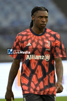 2024-03-30 - Juventus' Moise Kean during the Italian Football Championship League A 2023/2024 match between SS Lazio vs Juventus FC at the Olimpic Stadium in Rome on 30 March 2024. - SS LAZIO VS JUVENTUS FC - ITALIAN SERIE A - SOCCER