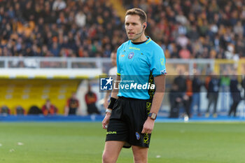 2024-04-01 - the referee Matteo Marcenaro of Genova - US LECCE VS AS ROMA - ITALIAN SERIE A - SOCCER