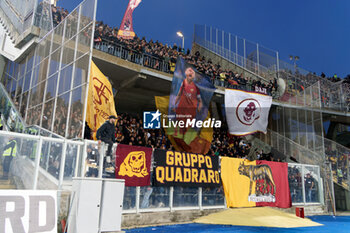 2024-04-01 - Supporters of AS Roma - US LECCE VS AS ROMA - ITALIAN SERIE A - SOCCER