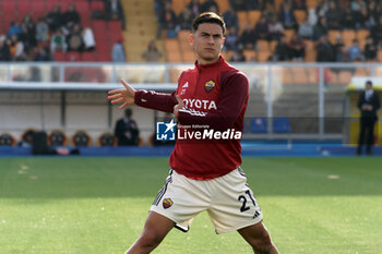2024-04-01 - Paulo Dybala of AS Roma warms up - US LECCE VS AS ROMA - ITALIAN SERIE A - SOCCER
