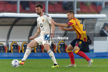 2024-04-01 - Bryan Cristante of AS Roma and Ylber Ramadani of US Lecce - US LECCE VS AS ROMA - ITALIAN SERIE A - SOCCER