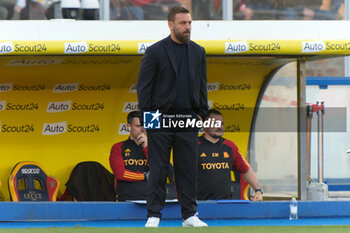 2024-04-01 - coach Daniele De Rossi of AS Roma - US LECCE VS AS ROMA - ITALIAN SERIE A - SOCCER