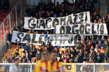 2024-04-01 - Supporters of US Lecce - US LECCE VS AS ROMA - ITALIAN SERIE A - SOCCER