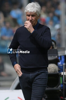 2024-03-30 - Gian Piero Gasperini coach of Atalanta BC gestures during Serie A Match between SSC Napoli vs Atalanta BC at Diego Armando Maradona Stadium - SSC NAPOLI VS ATALANTA BC - ITALIAN SERIE A - SOCCER