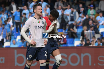 2024-03-30 - Piotr Zielinski of SSC Napoli disappointed at the end of the race during Serie A Match between SSC Napoli vs Atalanta BC at Diego Armando Maradona Stadium - SSC NAPOLI VS ATALANTA BC - ITALIAN SERIE A - SOCCER