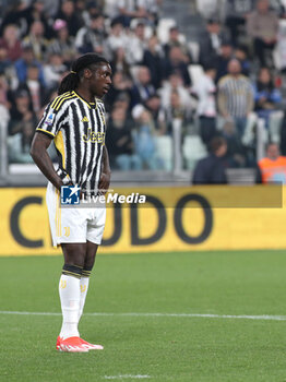 2024-04-07 - Moise Kean (Juventus FC) disappointed - JUVENTUS FC VS ACF FIORENTINA - ITALIAN SERIE A - SOCCER