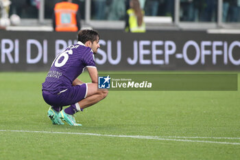 2024-04-07 - Luca Ranieri (ACF Fiorentina) disappointed - JUVENTUS FC VS ACF FIORENTINA - ITALIAN SERIE A - SOCCER