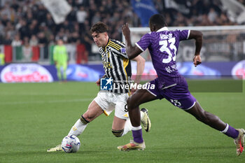 2024-04-07 - Dusan Vlahovic (Juventus FC) in action - JUVENTUS FC VS ACF FIORENTINA - ITALIAN SERIE A - SOCCER