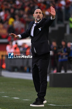 2024-04-06 - Igor Tudor of S.S. Lazio during the 31th day of the Serie A Championship between A.S. Roma vs S.S. Lazio, 6 April, 2024 at the Olympic Stadium in Rome, Italy. - AS ROMA VS SS LAZIO - ITALIAN SERIE A - SOCCER
