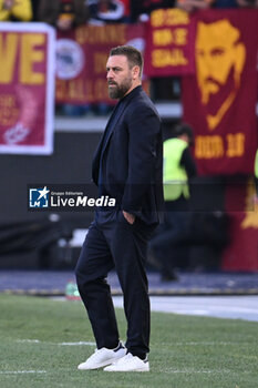 2024-04-06 - Daniele De Rossi of A.S. Roma during the 31th day of the Serie A Championship between A.S. Roma vs S.S. Lazio, 6 April, 2024 at the Olympic Stadium in Rome, Italy. - AS ROMA VS SS LAZIO - ITALIAN SERIE A - SOCCER