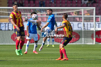 2024-04-13 - Razvan Marin of Empoli FC in action against Roberto Piccoli of US Lecce - US LECCE VS EMPOLI FC - ITALIAN SERIE A - SOCCER