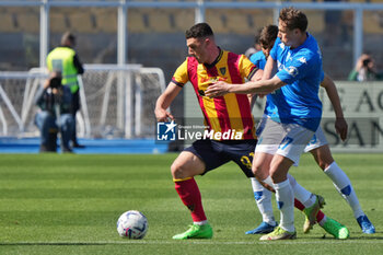 2024-04-13 - Roberto Piccoli of US Lecce and Szymon Zurkowski of Empoli FC - US LECCE VS EMPOLI FC - ITALIAN SERIE A - SOCCER