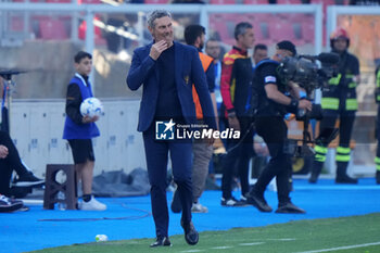 2024-04-13 - coach Luca Gotti of US Lecce - US LECCE VS EMPOLI FC - ITALIAN SERIE A - SOCCER