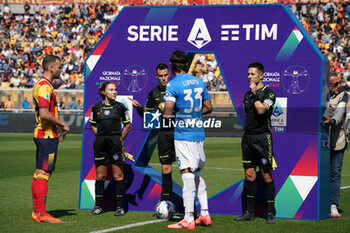 2024-04-13 - Alexis Blin of US Lecce and Sebastiano Luperto of Empoli FC - US LECCE VS EMPOLI FC - ITALIAN SERIE A - SOCCER