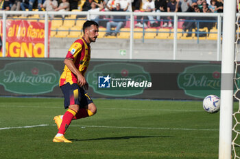 2024-04-13 - Nicola Sansone of US Lecce scores a goal of 1-0 - US LECCE VS EMPOLI FC - ITALIAN SERIE A - SOCCER