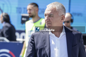 2024-04-14 - Sport director of ssc napoli Mauro Meluso during the Serie A football match between SSC Napoli and Frosinone at the Diego Armando Maradona Stadium in Naples, southern Italy, on April 14, 2024. - SSC NAPOLI VS FROSINONE CALCIO - ITALIAN SERIE A - SOCCER