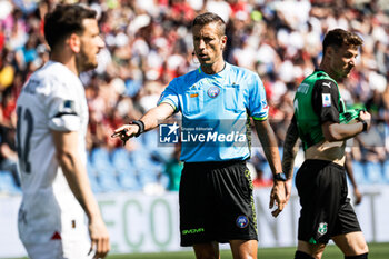 2024-04-14 - The referee Massa - US SASSUOLO VS AC MILAN - ITALIAN SERIE A - SOCCER