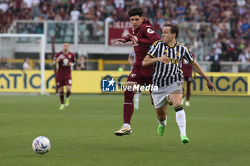 2024-04-13 - Federico Chiesa (Juventus FC) in action - TORINO FC VS JUVENTUS FC - ITALIAN SERIE A - SOCCER