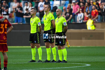 2024-04-14 - The Referee of the match Luca Pairetto of Nichelino section The Referee of the match Luca Pairetto of Nichelino section - UDINESE CALCIO VS AS ROMA - ITALIAN SERIE A - SOCCER
