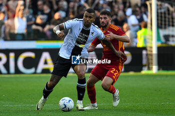 2024-04-14 - Udinese's Walace Souza Silva portrait in action - UDINESE CALCIO VS AS ROMA - ITALIAN SERIE A - SOCCER