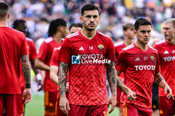 2024-04-14 - Roma’s Leandro Paredes portrait during warm up - UDINESE CALCIO VS AS ROMA - ITALIAN SERIE A - SOCCER