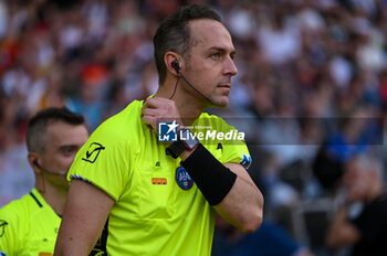 2024-04-14 - The Referee of the match Luca Pairetto of Nichelino section - UDINESE CALCIO VS AS ROMA - ITALIAN SERIE A - SOCCER