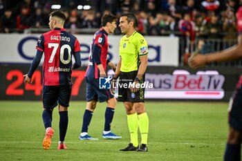 2024-04-19 - Carlo Piccinini Arbitro, Referee - CAGLIARI CALCIO VS JUVENTUS FC - ITALIAN SERIE A - SOCCER