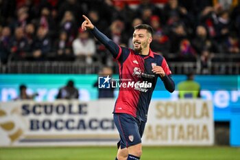 2024-04-19 - Gianluca Gaetano of Cagliari Calcio, Esultanza, Joy After scoring goal, - CAGLIARI CALCIO VS JUVENTUS FC - ITALIAN SERIE A - SOCCER