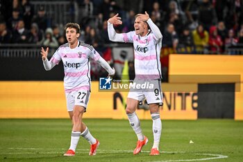 2024-04-19 - Dusan Vlahovic of Juventus FC, Esultanza, Joy After scoring goal, - CAGLIARI CALCIO VS JUVENTUS FC - ITALIAN SERIE A - SOCCER