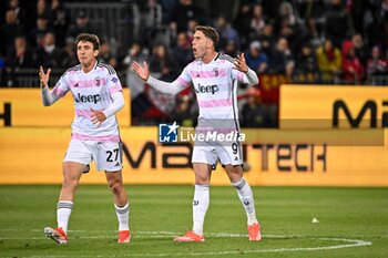 2024-04-19 - Dusan Vlahovic of Juventus FC, Esultanza, Joy After scoring goal, - CAGLIARI CALCIO VS JUVENTUS FC - ITALIAN SERIE A - SOCCER
