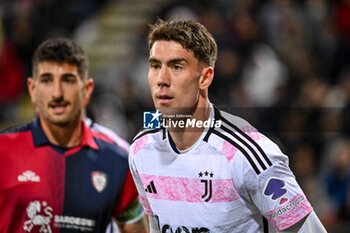 2024-04-19 - Dusan Vlahovic of Juventus FC - CAGLIARI CALCIO VS JUVENTUS FC - ITALIAN SERIE A - SOCCER