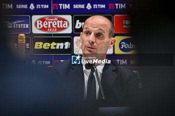 2024-04-19 - Massimiliano Allegri Mister of Juventus FC, Conferenza Stampa, Press Conference - CAGLIARI CALCIO VS JUVENTUS FC - ITALIAN SERIE A - SOCCER