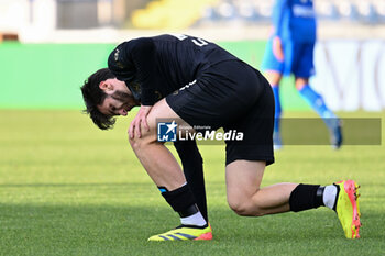 2024-04-20 - SSC Napoli's forward Khvicha Kvaratskhelia reacts - EMPOLI FC VS SSC NAPOLI - ITALIAN SERIE A - SOCCER