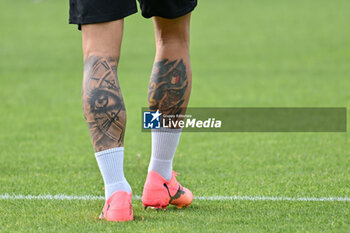 2024-04-20 - Tattoos details of SSC Napoli's defender Giovanni Di Lorenzo - EMPOLI FC VS SSC NAPOLI - ITALIAN SERIE A - SOCCER