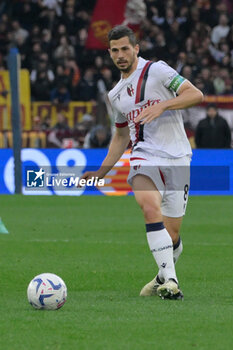 2024-04-22 - Bologna's Remo Freuler during the Italian Football Championship League A 2023/2024 match between AS Roma vs Bologna FC at the Olimpic Stadium in Rome on 22 April 2024. - AS ROMA VS BOLOGNA FC - ITALIAN SERIE A - SOCCER