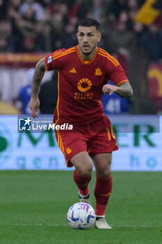 2024-04-22 - Roma’s Leandro Paredes during the Italian Football Championship League A 2023/2024 match between AS Roma vs Bologna FC at the Olimpic Stadium in Rome on 22 April 2024. - AS ROMA VS BOLOGNA FC - ITALIAN SERIE A - SOCCER